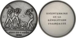 World Coins - France, Medal, Révolution Française, Nuit du 4 Août, History, Boto,