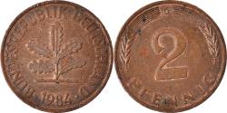 World Coins - Coin, GERMANY - FEDERAL REPUBLIC, 2 Pfennig, 1984