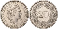 World Coins - Switzerland, 20 Rappen, 1984, Bern, Copper-nickel, , KM:29a