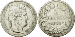 World Coins - Coin, France, Louis-Philippe, 5 Francs, 1831, Lyon, , Silver