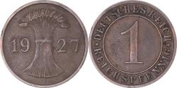 World Coins - Coin, Germany, Reichspfennig, 1927