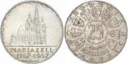 World Coins - Austria, 25 Schilling, 1957, Silver, , KM:2883