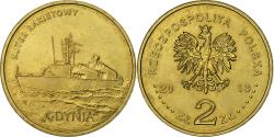World Coins - Poland, 2 Zlotych, 2013, Warsaw, Brass, , KM:848