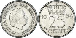 World Coins - Coin, Netherlands, 25 Cents, 1954