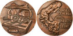 World Coins - France, Medal, Conseil Général des Hauts de Seine, Roy, , Bronze