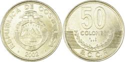 World Coins - Coin, Costa Rica, 50 Colones, 2002