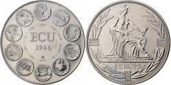 World Coins - France, Medal, Ecu Europa, Europe Assise, 1984, Copper-nickel, Rodier,