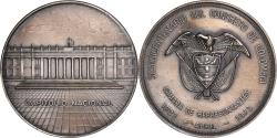 World Coins - Colombia, Medal, Congreso de Colombia, 150 Ans, Capitolio Nacional, 1973