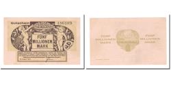 World Coins - Banknote, Germany, 5 Millionen Mark, 1923, 1923-08-15, KM:S1102, AU(50-53)