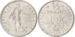 World Coins - France, Semeuse, 1/2 Franc, 1973, Monnaie de Paris, , Nickel, KM:931.1