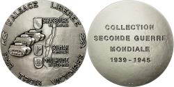 World Coins - France, Medal, L'Alsace libérée par trois victoires, , Silvered bronze
