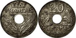 World Coins - Coin, France, État français, 20 Centimes, 1944, Paris, , Zinc