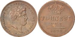 World Coins - Coin, ITALIAN STATES, NAPLES, Ferdinando II, 2 Tornesi, 1839, , Copper