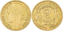 World Coins - Coin, France, Morlon, 2 Francs, 1940, , Aluminum-Bronze, KM:886