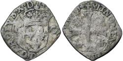 World Coins - Coin, France, Charles X, Douzain aux deux C, 1593, Lyon, , Billon