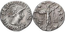Ancient Coins - Coin, Indo-Greek Kingdom, Menander, Tetradrachm, 165/55-130 BC, Uncertain Mint