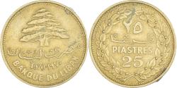 World Coins - Coin, Lebanon, 25 Piastres, 1970
