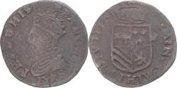 World Coins - Coin, Spanish Netherlands, Philip II, Liard, 1589, Maastricht, , Copper