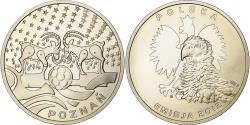 World Coins - Poland, Medal, Euro de Football, 2012, Silver Plated Copper, Poznan,