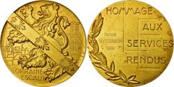 World Coins - France, Medal, Lorraine-Escaut, Hommage aux Services rendus, 1959, Simon