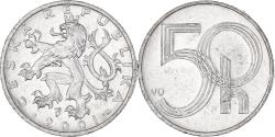 World Coins - Coin, Czech Republic, 50 Haleru, 2001
