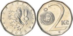 World Coins - Coin, Czech Republic, 2 Koruny, 2008, , Nickel plated steel, KM:9