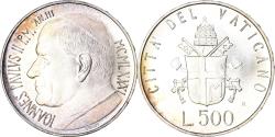 World Coins - Coin, VATICAN CITY, John Paul II, 500 Lire, 1981, Roma, FDC, , Silver