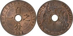 World Coins - French Indo-China, 1 Centième, 1938, Paris, Bronze,
