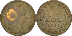 World Coins - Coin, France, Dupuis, 2 Centimes, 1904, Paris, , Bronze, KM:841