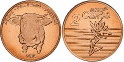 World Coins - Switzerland, 2 Euro Cent, Fantasy euro patterns, Essai-Trial, Proof, 2003