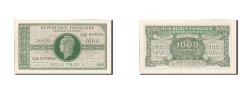 World Coins - Banknote, France, 1000 Francs, 1943-1945 Marianne, 1945, Undated (1945)
