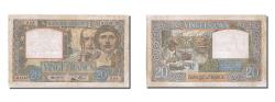 World Coins - Banknote, France, 20 Francs, 20 F 1939-1942 ''Science et Travail'', 1940