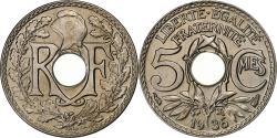 World Coins - France, 5 Centimes, Lindauer, 1936, Copper-nickel, , Gadoury:170, KM:875