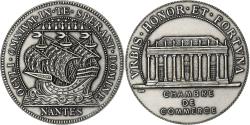 World Coins - France, Token, Chambre de Commerce de Nantes, Silver,
