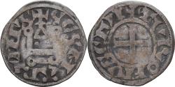 World Coins - Coin, France, Touraine, Denier Tournois, ca. 1150-1200, Saint-Martin de Tours