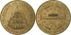 World Coins - France, Tourist token, Basilique du Sacré-Cœur, 2003, MDP, Nordic gold