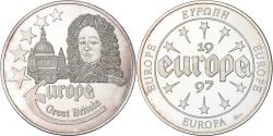 World Coins - France, Medal, Europa, 1997, Silver, Great Britain,