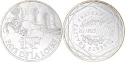 World Coins - France, 10 Euro, 2011, Paris, Pays De La Loire, , Silver, KM:1746