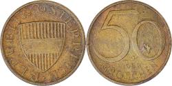 World Coins - Coin, Austria, 50 Groschen, 1988