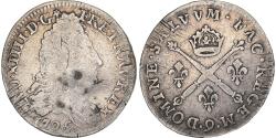 World Coins - Coin, France, Louis XIV, 10 Sols aux insignes, 10 Sols-1/8 Ecu, 1706, Rennes