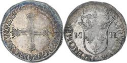 World Coins - France, Henri IV, 1/4 Ecu, 1603, Saint-Lô, , Silver, Gadoury:596A