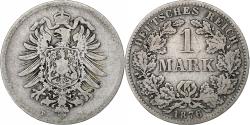 World Coins - Germany, Wilhelm I, Mark, 1876, Munich, Silver, , KM:14