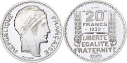 World Coins - France, 20 Francs, 1939, Silver, Copy Silver,