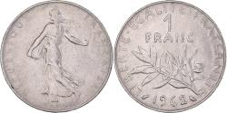 World Coins - Coin, France, Semeuse, Franc, 1962, Paris, , Nickel, KM:925.1