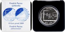 World Coins - Finland, 10 Euro, Fredrik Pacius, 2009, Vantaa, Proof, , Silver