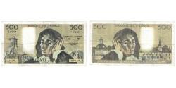 World Coins - France, 500 Francs, Pascal, 1979, 1979-06-07, EF(40-45), Fayette:71.19, KM:156d