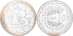 World Coins - France, 10 Euro, Mickey aux Sables d’Olonne – Bon vent, 2018, Monnaie de