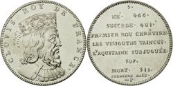 World Coins - France, Medal, Les Rois de France, Clovis, , Cupro-nickel