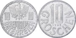 World Coins - Austria, 10 Groschen, 1982, Vienna, Aluminum, , KM:2878