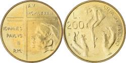World Coins - Coin, VATICAN CITY, John Paul II, 200 Lire, 1983, Roma,
